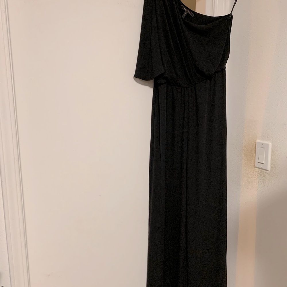 BCBGMAXAZRIA Leeo Drapey One-shoulder Jumpsuit. Worn once. No flaws, EUC